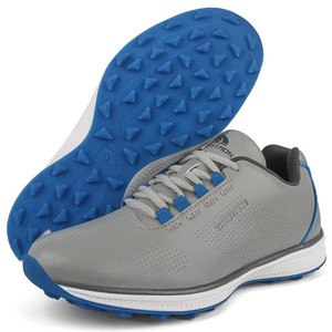 Tristron <b>Golf</b> Shoes Gray Blue PU Upper Mesh Lining Rubber Outsole Unisex Spring Breathable Comfortable Sneakers - Product Image 3