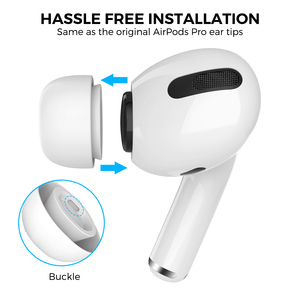 Ensemble d'accessoires pour écouteurs Offre Spéciale, cordes antichute, antipoussière, 3 tailles, embouts pour <span class=keywords><strong>airpods</strong></span> <span class=keywords><strong>pro</strong></span> <span class=keywords><strong>2</strong></span> - Product Image 4