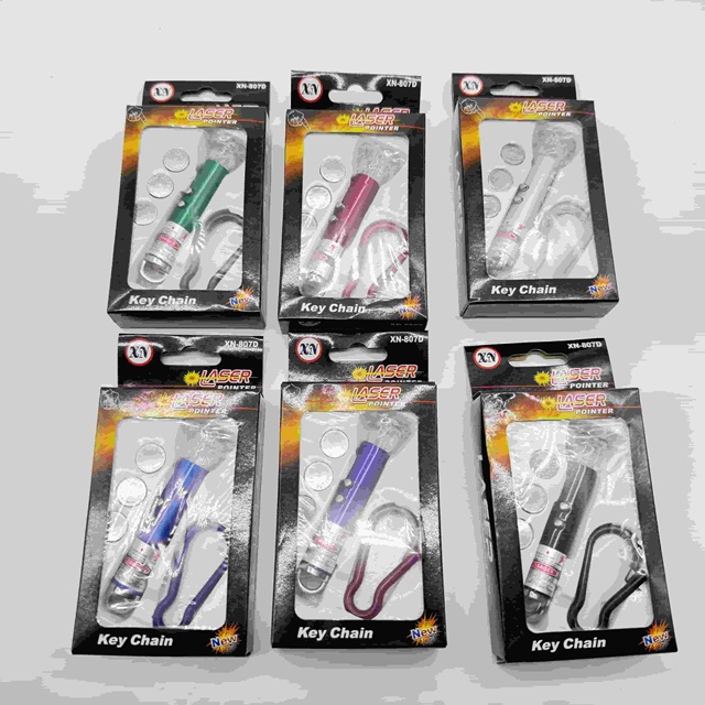 Factory Outlet New Flower Box Laser Pen Pointer Cat Dog Toys LED 4-in-1