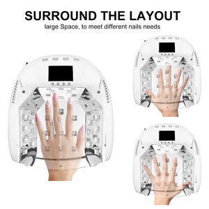 Lámpara de Uñas LED UV CMNAIL P35 <span class=keywords><strong>PRO</strong></span> Sin Batería, Alta Potencia 80W, Secado Rápido, Secador de Esmalte de Gel para Uñas para el Hogar y Salón con 24 Bombillas LED - Product Image 5