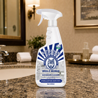 Nettoyant multi-usages pour salle de bain en spray pour carreaux, baignoires et éviers - Détergent liquide écologique
