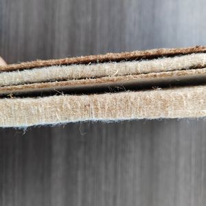 <span class=keywords><strong>Tapis</strong></span> en fibre de chanvre non tissé respirant et recyclable avec surface unie, échantillon gratuit pour utilisation automobile - Product Image 2