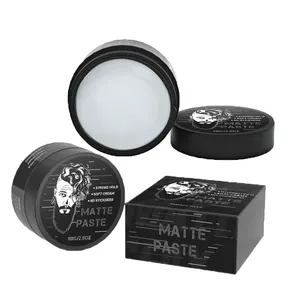 Ingrédient personnalisé aspect naturel texturé coiffure soie argile cire finition mate forte tenue