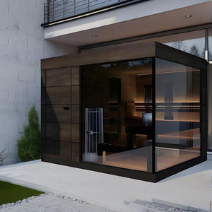 Sauna da Giardino Moderna di Lusso in Legno di Pino Bianco 2025 con Funzione a Infrarossi Lontani - Product Image 1