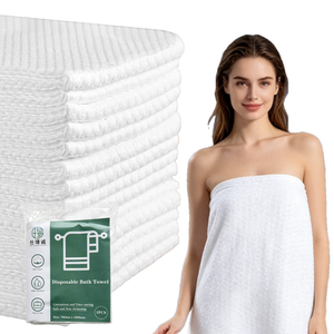 <span class=keywords><strong>Asciugamani</strong></span> da Bagno Usa e Getta, Ultra Morbidi e Assorbenti, Delicati sulla Pelle, <span class=keywords><strong>per</strong></span> Viaggi, Hotel e Spa - Product Image 1