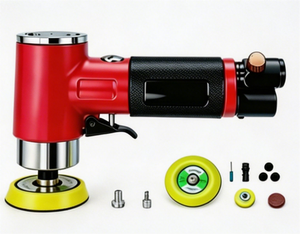 The 2 inch straight-core pneumatic <b>grinder</b> has no deviation and is suitable for plate trimming and fine paint treatment - Product Image 2