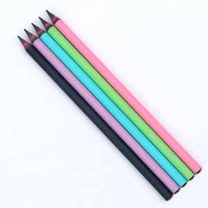Venta Directa de Fábrica, Lápices de Colores Creativos para Niños, Logotipo Personalizable, HB 2B Estándar, Papel Arcoíris, Mina Negra, EN71 - Product Image 1
