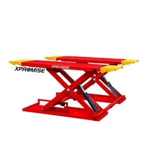 Car Lift Scissor Adjustable Wheel Lifts Alignment Used For Sale 3 Ton Steel Hydraulic Middle Ever-eternal Mini Mid Rise Lift