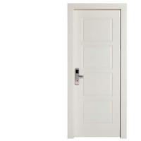 Porte coupe-feu moderne en bois massif 30/90 min pour hôtel avec œil de porte