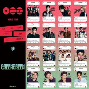 Tarjetas Transparentes de Alta Definición del <span class=keywords><strong>Nuevo</strong></span> Álbum del Tour Mundial de Ídolos de K-pop 2026, 8 Piezas/Juego, Mercancía Kpop, Fototarjetas, Tarjetas de PVC - Product Image 1