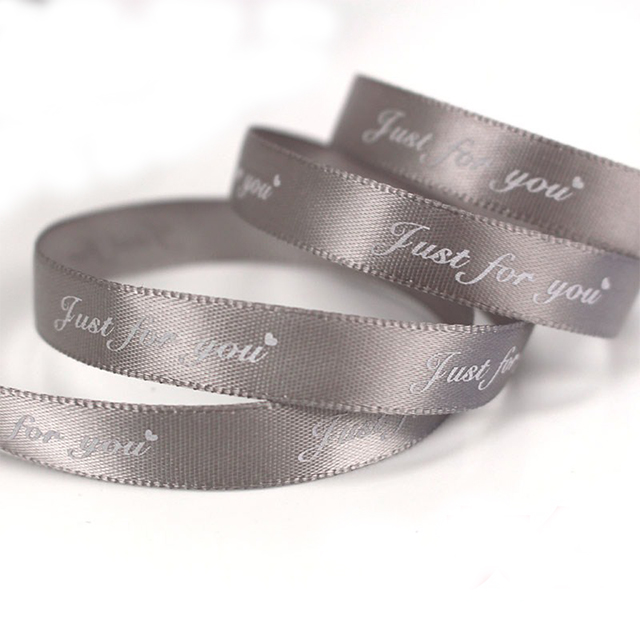 Высококачественная кружевная лента из органзы с напечатанным логотипом радужных цветов