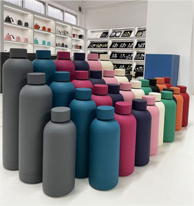 Botella de Agua de Acero Inoxidable con Aislamiento de Doble Pared de Metal, Botella de Bebida Portátil con Logotipo Personalizado - Product Image 6