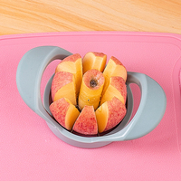 Nouveaux Gadgets de Cuisine 2024 : Grands Coupe-Fruits et Pastèques à 12 Lames, Coupe-Légumes et Ail Facile, Manche en Plastique PP, Usage Alimentaire