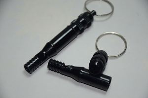2 In 1多機能edcホイッスルピルボックスキーホルダーアウタードア防水密閉コンテナツールキーホルダーレフリートレーニングホイッスル - Product Image 2