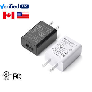 Сетевое зарядное устройство USB с сертификатами UL FCC CE <span class=keywords><strong>ROHS</strong></span>, 5В 1А 5Вт, 1 порт USB, адаптер для терминалов учета посещаемости LX050100, электрический тип - Product Image 1