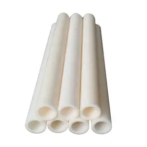 99% AL2O3 avorio industriale corindone tubo in ceramica/isolante in ceramica di allumina