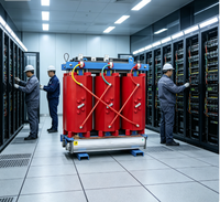 Transformateur sec triphasé SCB13 30 kVA 10 kV/0,4 kV à pertes ultra-faibles, best-seller