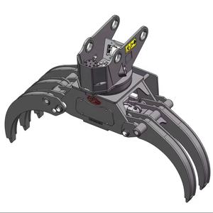 Grappin à cinq dents 155 135 138 Excavateur hydraulique Grappin à bois rotatif Grappins forestiers - Product Image 3