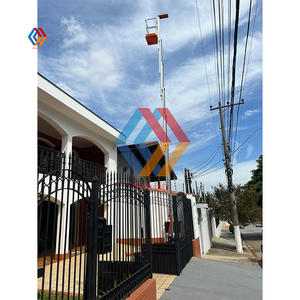 Lift hidrolik <span class=keywords><strong>Mini</strong></span> pria, Lift satu tiang aluminium portabel pengangkat elektrik tiang tunggal pribadi - Product Image 2