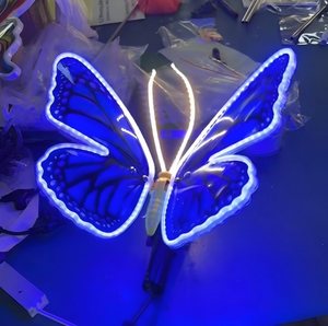 Lampes LED en forme de papillon, idéales pour les centres commerciaux, les célébrations de Noël et les occasions de mariage - Product Image 2