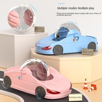 Hamster Sportwagen Spielzeugauto Goldener Bär Laufkugel Extra Großes Hamster-Laufrad Kleintier-Laufrad Laufauto