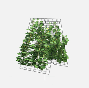 Treillis de concombre pliable à cadre en A pour supports de culture de légumes de jardin à lit surélevé - Product Image 2