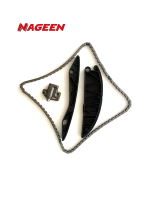 Nouveau Kit de Chaîne de Distribution Moteur G4FA Qualité OEM Moderne pour Renault 10-15, K2 11-17 1.6L 1.4L RC RB UB OE 243212B000, en Métal, Garantie Un An