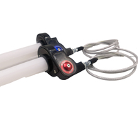 Câbles de poignée de commande 1/4, interrupteur d'accélérateur rapide, fil de torsion pour moto, accélérateur pour motocross, pièces de moto tout-terrain 110 125cc