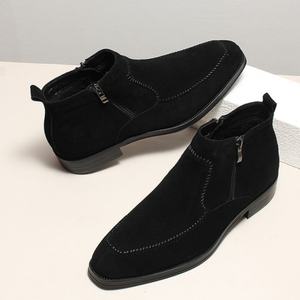 Zapatos de Cuero Calado - Zapatos Brogue de Plataforma para Hombre de Cuero Genuino con Suela Gruesa - Zapatos Casuales Transpirables para Hombre - Product Image 2