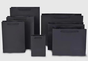 Borse <span class=keywords><strong>di</strong></span> Design Nere in Carta, Accessori, Prodotti all'Ingrosso, Borse <span class=keywords><strong>di</strong></span> Lusso per Donne - Product Image 4