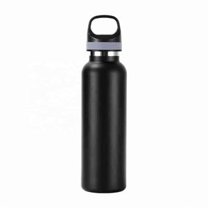Bouteille d'eau isotherme en acier inoxydable personnalisée avec couvercle à poignée, thermos à double paroi, idéale pour les cadeaux - Product Image 4