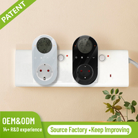 Pantalla de termostato enchufable Beca, termostato Digital HVAC programable inalámbrico para el hogar, pantalla personalizada de Google Nest