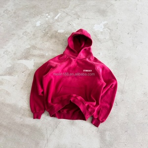 Sweat à capuche personnalisé délavé à l'acide, effet soleil, pour hommes, 460 g/m², 100 % coton, vierge, uni, fabricant de sweats à capuche de créateur - Product Image 3