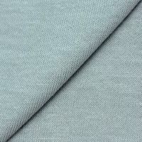Tissu tricoté double face en mélange coton-polyester 180 GSM, teint uni, respirant, fonctionnel, 183 cm, pour vêtements décontractés