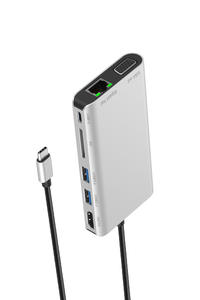 Estación de acoplamiento 8 en 1 Tipo C a HDM1 + VGA + USB3.0 + Hub USB de lectura de tarjeta SD - Product Image 5