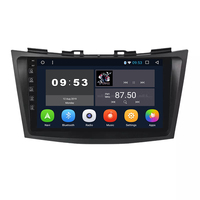 Lecteur DVD Audio de voiture 9 pouces Android 9/10 Quad Core pour Suzuki Swift 2011-2015 avec WIFI GPS Radio stéréo BT Carplay 4G