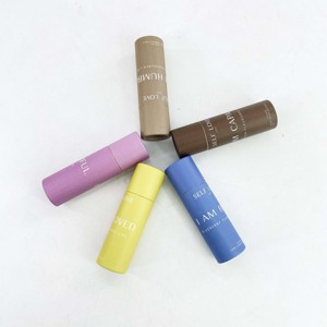 Hộp Đựng Son Dưỡng Ẩm Dễ Thương Có Thể Phân Hủy Sinh Học Hộp Đựng Giấy Kraft Hộp Tròn Khử Mùi - Product Image 4