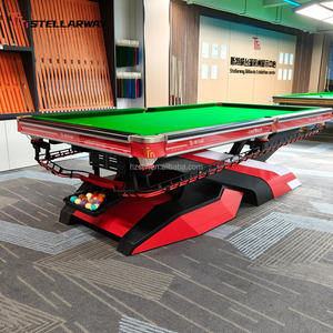 Mesa de Billar China Profesional STELLARWAY de 7, 8 y 9 pies, Modelo <span class=keywords><strong>YACHT</strong></span> con Paño Liber, Losa de Piedra <span class=keywords><strong>Azul</strong></span> de 4.5 cm y Estructura de Acero para Club/Bar - Product Image 3