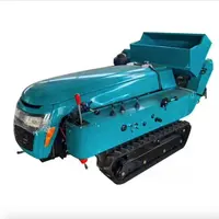 Piccolo trattore con cingoli in gomma diesel motocoltivatore fresa per la vendita