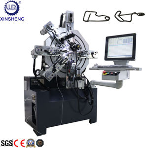 Fabricante de <span class=keywords><strong>China</strong></span> CNC Camless Min 0,2mm de diámetro 3D Clip de papel que hace la máquina ArtIcraft Pins máquina dobladora de perfiles - Product Image 4