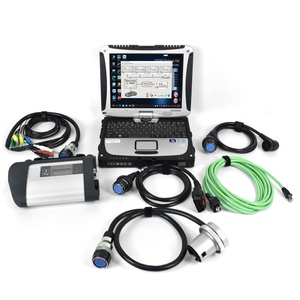 เครื่องมือวินิจฉัยเครื่องสแกนแล็ปท็อป CF19 Obd2 C4ดาวสำหรับ Mercedes Benz MB เครื่องมือวินิจฉัย Obd2สแกนแบบ doip WIFI - Product Image 1