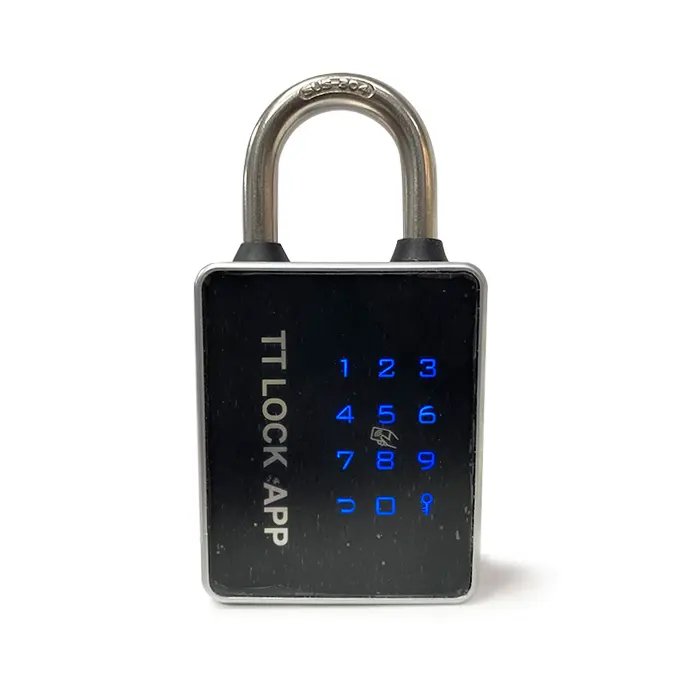 Không thấm nước IP65 an ninh kết hợp NFC ổ khóa ttlock App padlocks và phím trong số lượng lớn thông minh ổ khóa t55d