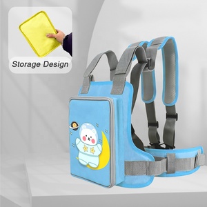Arnés de motocicleta portátil para niños, arnés de seguridad ajustable para niños con correa reflectante - Product Image 4