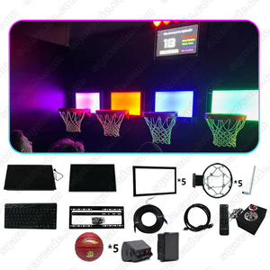 Interactive Indoor Basketball Hoop Games for Kids Adults Sportive <b>Entertainment</b> Arena Activates Playhouse for Amusement Parks - Product Image 2