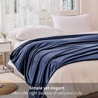 Vente flash : couverture en polaire, jetés doux pour canapé, couverture chaude et moelleuse pour lit