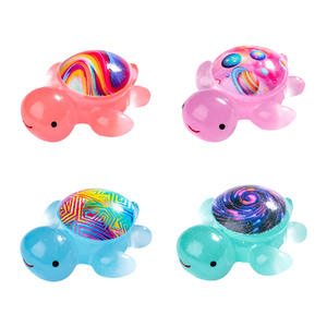 Miniature décorative lumineuse <span class=keywords><strong>tortue</strong></span> et étoile de mer pour micro-paysage, accessoires DIY pour sac surprise, petit ornement - Product Image 1