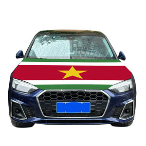 ที่คลุมกระโปรงหน้ารถธงซูรินาเมอุปกรณ์เสริมสำหรับรถยนต์การพิมพ์ดิจิตอลสำหรับขบวนพาเหรดคาร์นิวัล - Product Image 1
