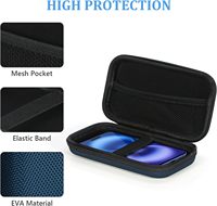 Fabrikant OEM koffer voor USB/oplaadkabel, powerbank, mobiele telefoon, anti-stoot reiskoffer