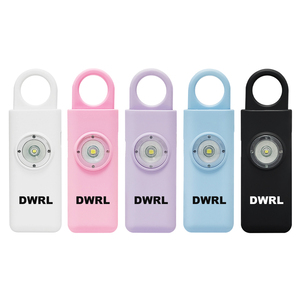 <span class=keywords><strong>Alarme</strong></span> personnelle portable 130 dB avec lumière LED, porte-clés de sécurité pour femmes, personnes âgées et enfants - Meilleure vente - Product Image 2
