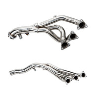 Tuyaux d'échappement pour BMW M3 E46 3.2L V6 2001-2005, système d'échappement à soupape, silencieux modifié, ondes acoustiques, acier inoxydable 304